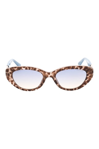Gafas de sol mujer - Categoría 3 - Marrón y celeste - Guess
