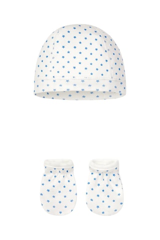 Ensemble accessoires  Blanc et bleu