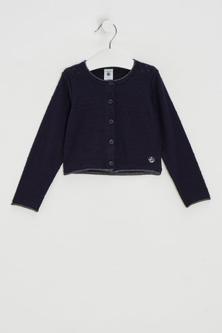 Gilet en laine - Bleu marine