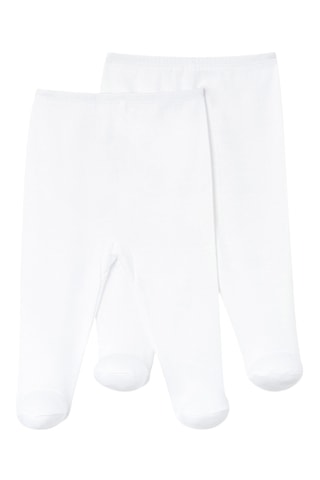 2 pantalons - Blanc