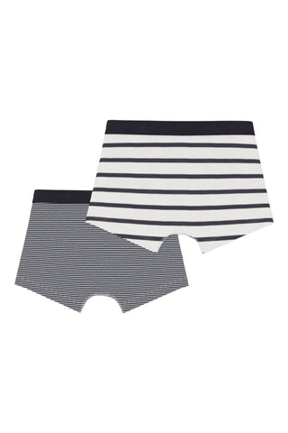 2 boxers - Noir et blanc