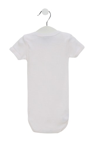 2 bodys - Rose et blanc