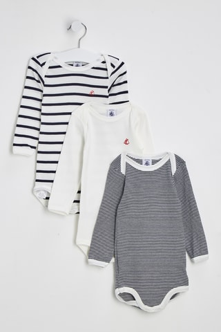 3 bodys - Blanc et noir