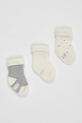 3 paires de chaussette - Blanc et noir