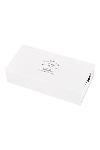 5 culottes - Gris chiné et noir