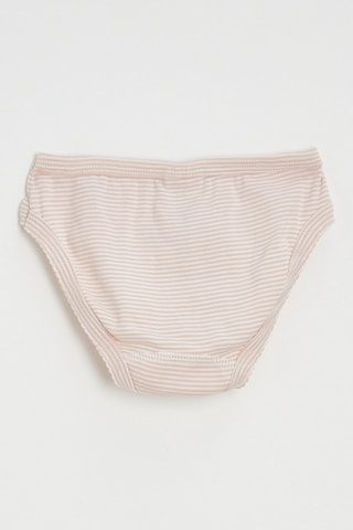 2 culottes - Blanc et rose