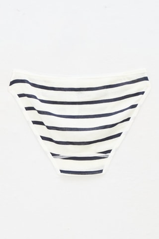 3 culottes - Blanc et rose