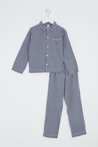 Pyjama - Blanc et bleu marine