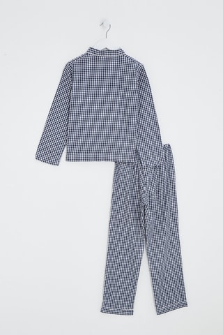 Pyjama - Blanc et bleu marine