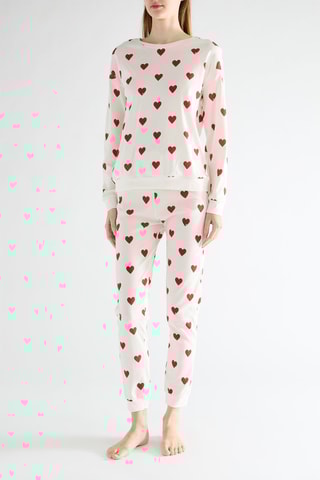 Pyjama - Blanc et rouge