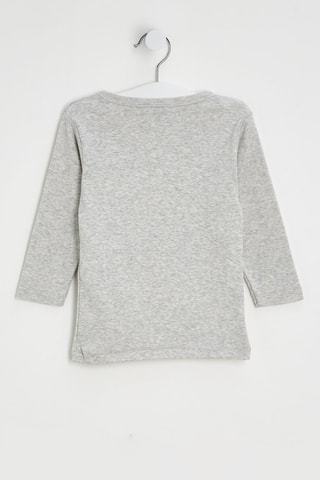 2 t-shirts - Gris chiné et blanc