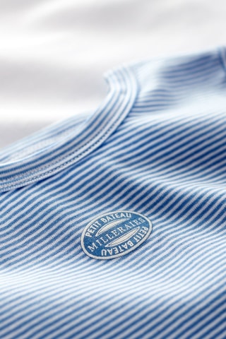 2 t-shirts - Ciel et blanc