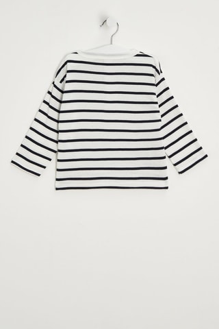 T-shirt - Blanc et marine