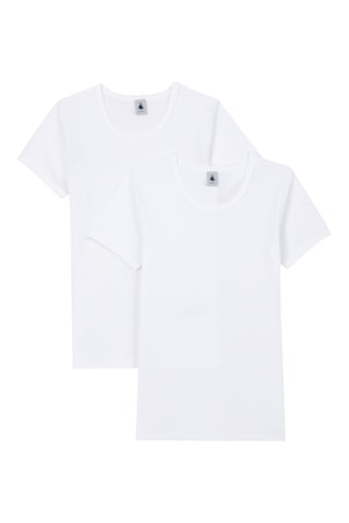 2 t-shirts - Blanc