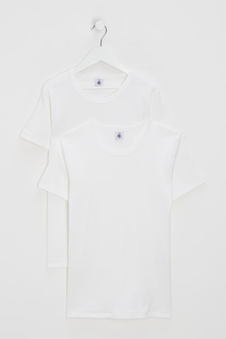 2 t-shirts - Blanc