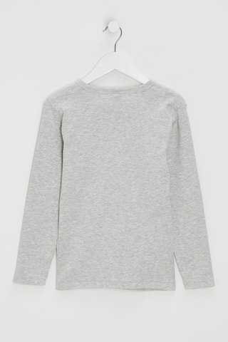 2 t-shirts - Blanc et gris chiné