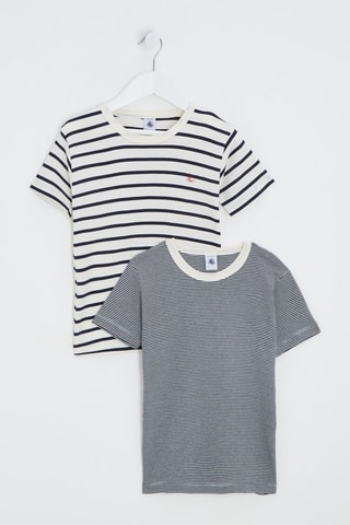 2 t-shirts - Noir et blanc