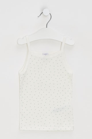 Débardeur - Blanc et ciel