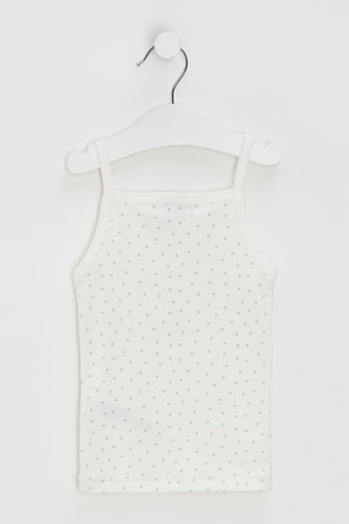 Débardeur - Blanc et ciel