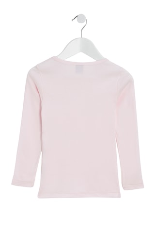 T-shirt - Rose poudré et rouge