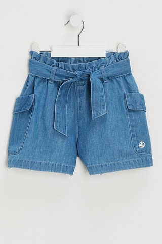 Short en jean - Bleu marine