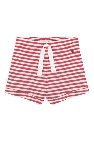 Short - Blanc et rouge