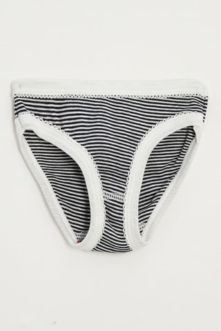 Culotte - Bleu marine et blanc