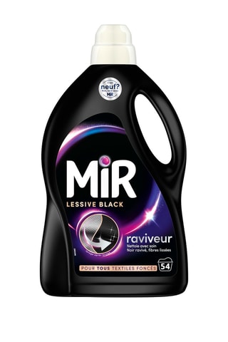 4 x Lessive Mir Black - 54 lavages - 2,7 l