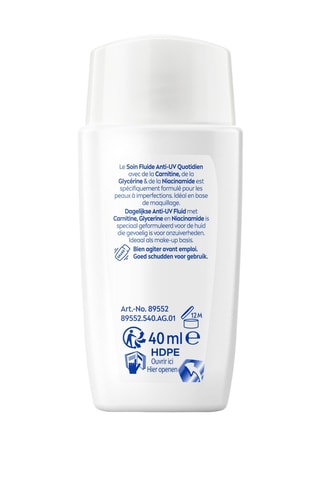 Líquido UV rosto Derma Skin Clear FPS50+- 40 ml