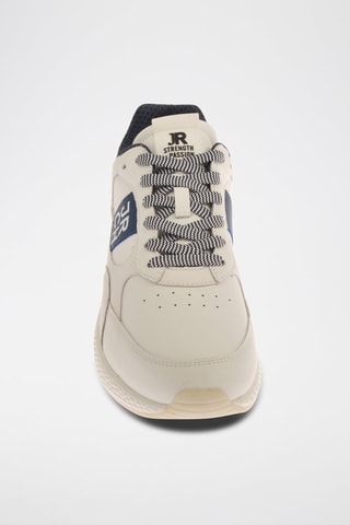 Sneakers en cuir - Beige