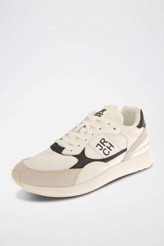 Sneakers en nubuck - Blanc