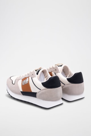 Baskets en nubuck - Beige