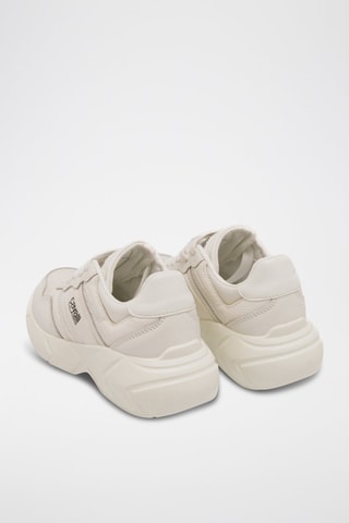 Baskets en cuir - Beige