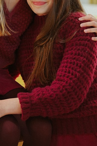 Maglia - Bordeaux - Molly Girl