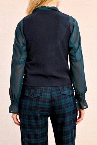 Gilet de costume - Bleu marine - Molly Bracken