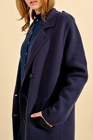 Manteau - Bleu marine - Molly Bracken