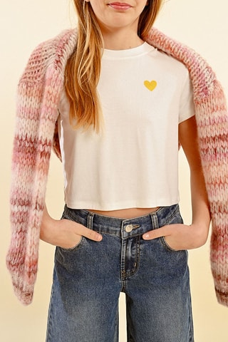 T-shirt - Panna - Molly Girl