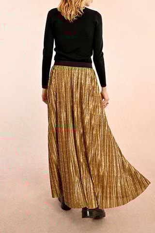 Jupe plissée - Doré - Molly Bracken
