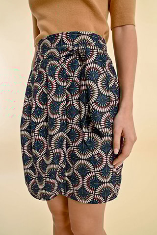 Jupe droite - Bleu - Molly Bracken