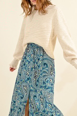 Jupe longue - Bleu - Molly Bracken