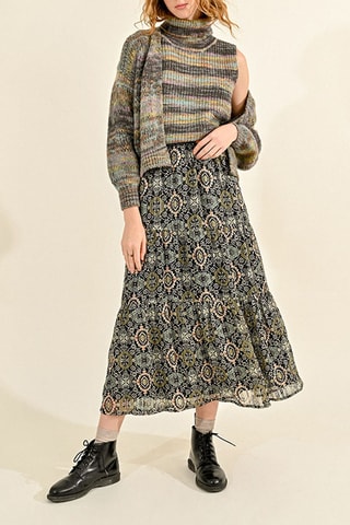 Jupe midi - Noir - Molly Bracken