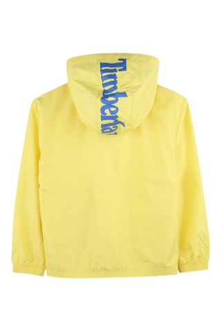Cortavientos con capucha - Amarillo