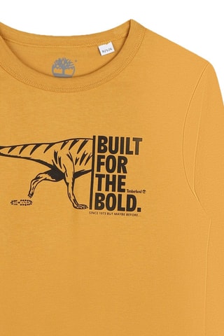 Camiseta de algodón orgánico - Mostaza - Timberland