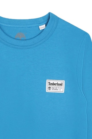 Camiseta de algodón orgánico - Celeste - Timberland