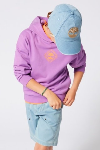 Sudadera con capucha - Violeta