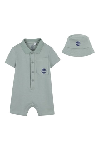 Mono y gorro bucket - Verde