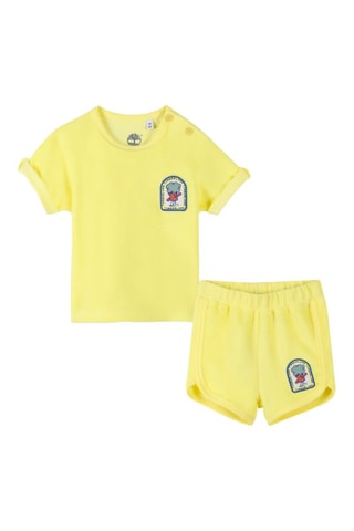 Camiseta y short - Amarillo