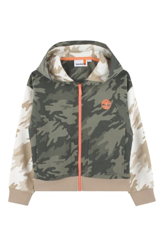 Sudadera con capucha - Caqui