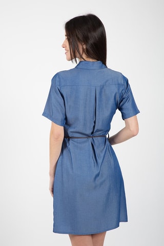 Robe chemise - Bleu