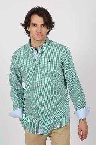 Chemise regular - Vert